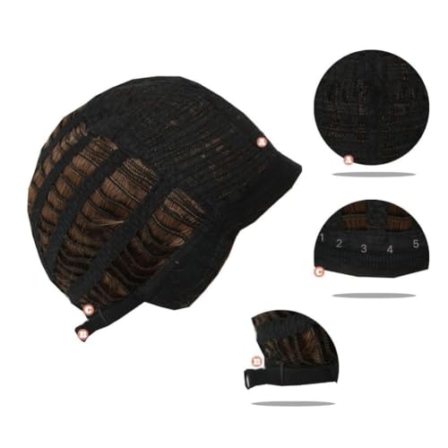 Men's Brown Curly Afro Wig - Short Cosplay Costume Hair, Heat-Resistant Synthetic