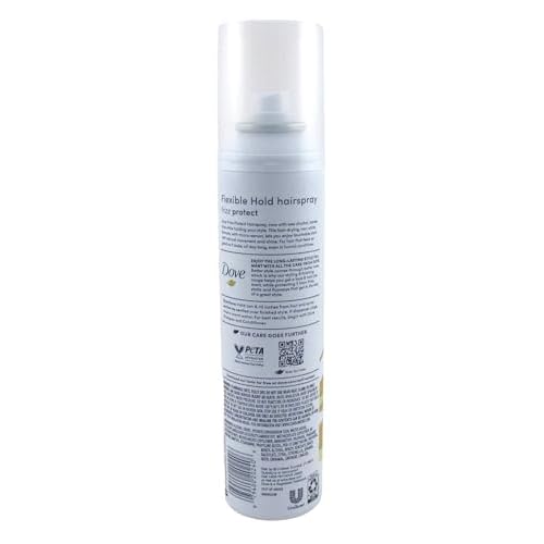 Dove Style + Care Flexible Hold Hairspray, Strong Hold 7 oz (Pack of 6)