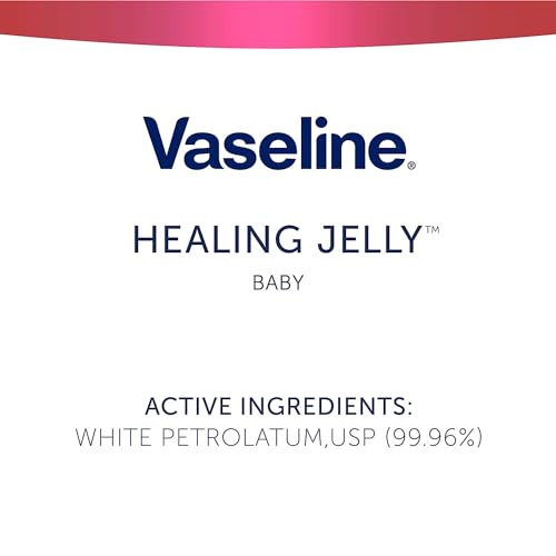 Vaseline Baby Petroleum Jelly 13oz Pack of 4 | Diaper Rash & Dry Skin Care