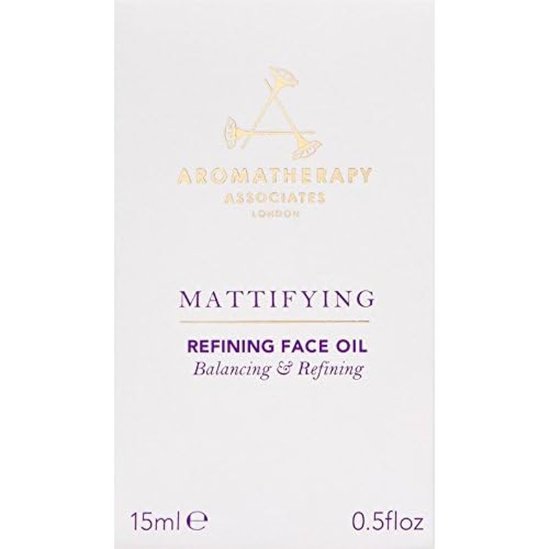 Aromatherapy Associates Mattifying Refining Face Oil. Balances and Refines Oily Skin. Made with Lavender and Madagascan Ylang Ylang Essential Oils (0.5 fl oz)