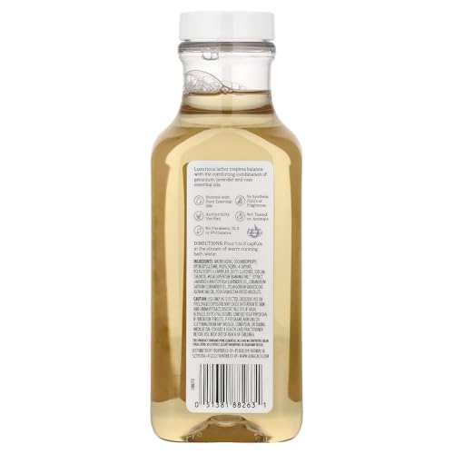 Aura Cacia Geranium Bubble Bath - 13oz Aromatherapy Bath Soak for Relaxation
