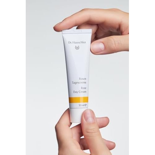 Dr. Hauschka Rose Day Cream, Daily Moisturizer, 1.0 US fl oz, For Dry, Sensitive, Red Skin, With Shea Butter & Avocado Oil