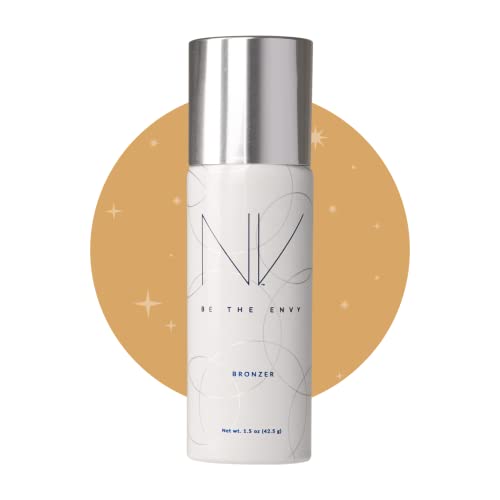 Be the Envy NV Perfecting Mist Bronzer | Hypoallergenic | Lightweight, Buildable Coverage | 9 Shades for All Skin Tones | Antioxidant Botanicals, Non-Comedogenic | Pure & Clean Formula | 1.5 oz