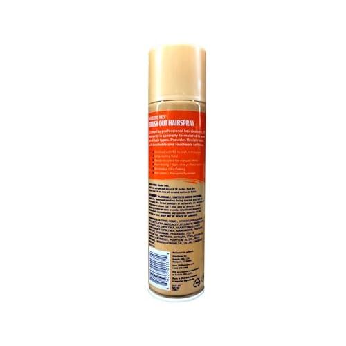 VO5 Brush Out Level 4 Hold Hair Spray Aerosol 8.5oz (Pack of 3)