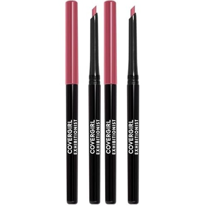 COVERGIRL - Exhibitionist All-Day Lip Liner, Retractable Tip, Easy application, Smudge, Transfer, Mask - Proof, 100% Cruelty-Free (Pack of 2)