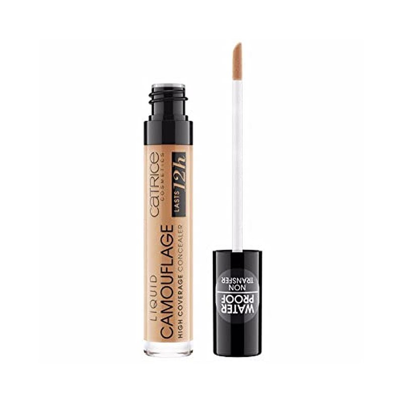 Catrice Liquid Camouflage Concealer (010 Porcelain) - Ultra Long Lasting Concealer for Optimal Coverage, Waterproof