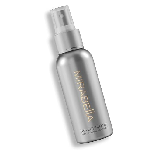 Mirabella Bulletproof Translucent Matte Setting Spray for Makeup – 12-Hour Hold