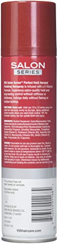 VO5 Salon Series Perfect Hold Hairspray - 9oz, Pack of 6