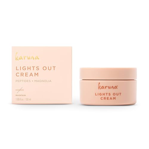 Anti-Aging Night Cream with Magnolia & Hyaluronic Acid - Hydrating Face Moisturizer for All Skin Types