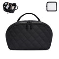 Makeup Bag,Quilted Puffer Cosmetic Bags,Travel Toiletry Bag for Women,Large Capacity Waterproof Make up Bag Set