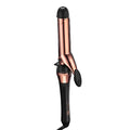Conair INFINITIPRO Rose Gold Titanium 1.25-Inch Curling Iron - Black, Loose Curl Barrel