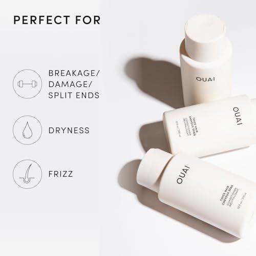 OUAI Thick Hair Conditioner - Moisturizing 10 Oz Full Size Pack