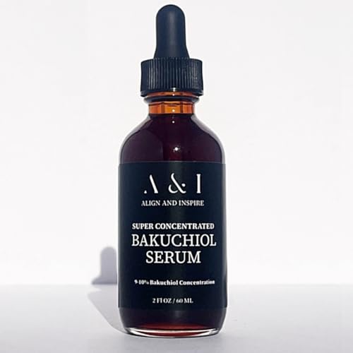Bakuchiol Serum Organic Natural Vegan 2 oz - Plant-Based Retinol Alternative
