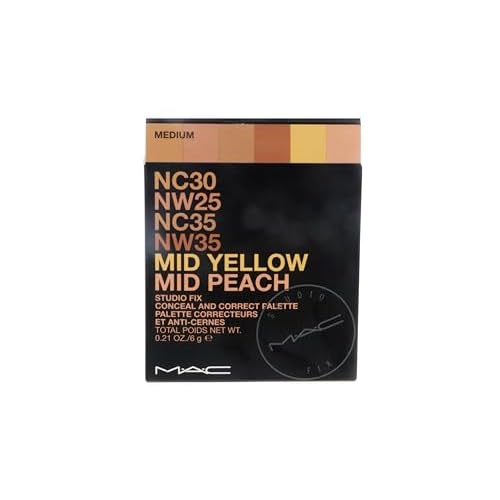 MAC Studio Fix Conceal and Correct Palette - Medium (6 SHADES) - 0.21 oz / 6 g