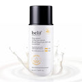 belif Milky Niacinamide Sunscreen SPF 40 - Lightweight Invisible Face Serum with Hyaluronic Acid & Cica - Milky Sun Variation