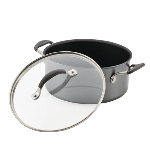 5-Quart Nonstick Dutch Oven with Lid, Induction Safe & Dishwasher Safe