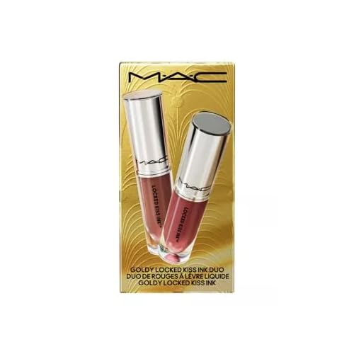 MAC Goldy Locked Kiss Ink Duo, 2 Piece Set