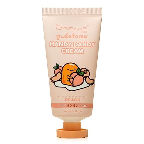 The Cr?me Shop Korean Cute Scented Pocket Portable Soothing Advanced Must-Have on-the-go x Sanrio Hello Kitty Handy Dandy Cream (Peach)