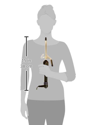 HOT TOOLS (2018 MODEL) Pro Artist 24K Gold Curling Iron | Long Lasting, Defined Curls (1/2 in)