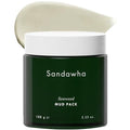 SanDaWha SKINCURE Vegan Seaweed Mud Mask, Korean skincare Blackhead Remover Clay Mask for Pore Cleansing with Kaolin & Bentonite, Oil Control & Gentle Exfoliation, 3.5oz