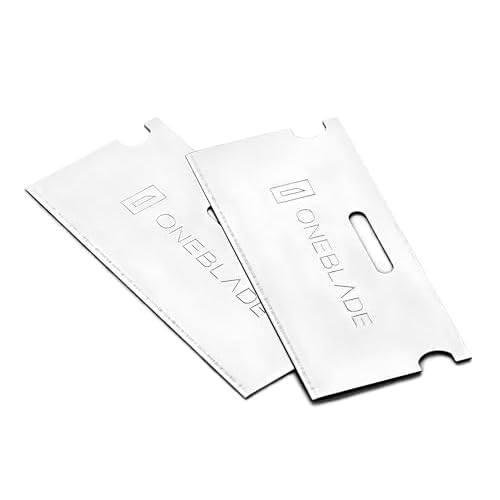 OneBlade HiCarbon SE Safety Razor Blades - Replacement Blades for OneBlade Element, Genesis, Dawn, Core and Hybrid Razor - Single Edge Blade for Shaving