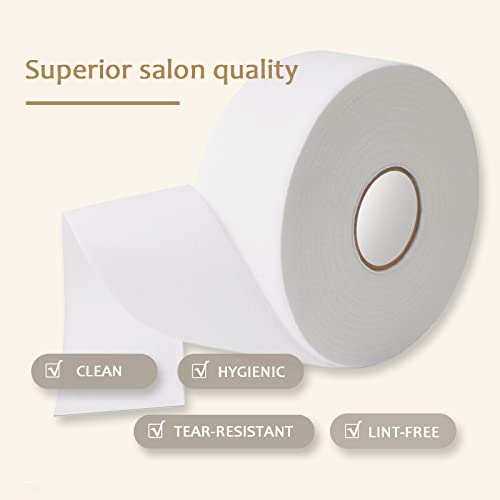 Non-woven Wax Strip Roll for Body and Facial Hair Removal, 2.75 Inches x 50 Yards Pack Salon Quality Epilating Roll