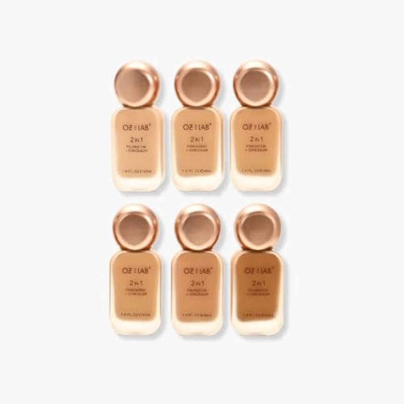 Beauty Gotchu Covered 2-in-1 Flawless Liquid Foundation Concealer GC-04 Honey Glow Vegan Cruelty-Free Long-Lasting, 1.41 FL. OZ/ 40 ML, pack of 1
