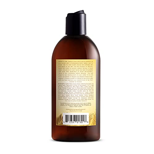 Self Tanner Lotion for Light to Medium Skin - Hydrating Sunless Tan, 8 Oz