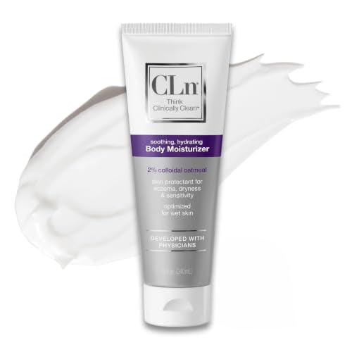 CLn Body Moisturizer 8 Fl Oz - Fragrance-Free, Paraben-Free, Skin Barrier Repair