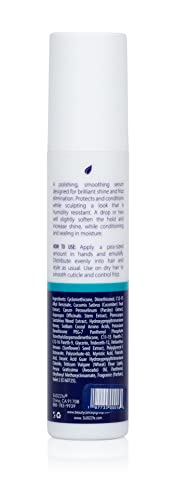 SUDZZFX Zenyth Frizz Eliminator Serum 4 Fl Oz - Heat Protectant & Smoothing Hair Serum