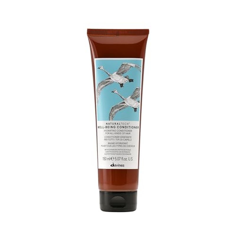 Davines Naturaltech WELLBEING Conditioner, Detangle While Adding Moisture And Shine, Leave Hair Easy To Style, 5.07 fl. oz.