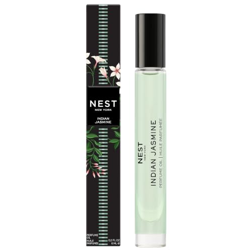 NEST New York Indian Jasmine Perfume Oil 0.2 Fl Oz – Luxurious Fragrance Experience
