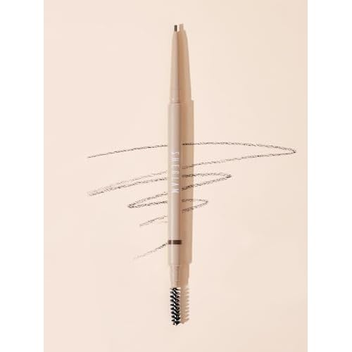 SHEGLAM Insta-Fill Eyebrow Pencil Long Lasting Non-Sticky Sweatproof Matte Eye Brow Pen Makeup - Light Brown