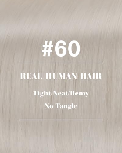 Blonde Human Hair Weft Extensions 14 Inch Double Weft Sew-In Bundle - Variation of HW #60 / 14In-80g