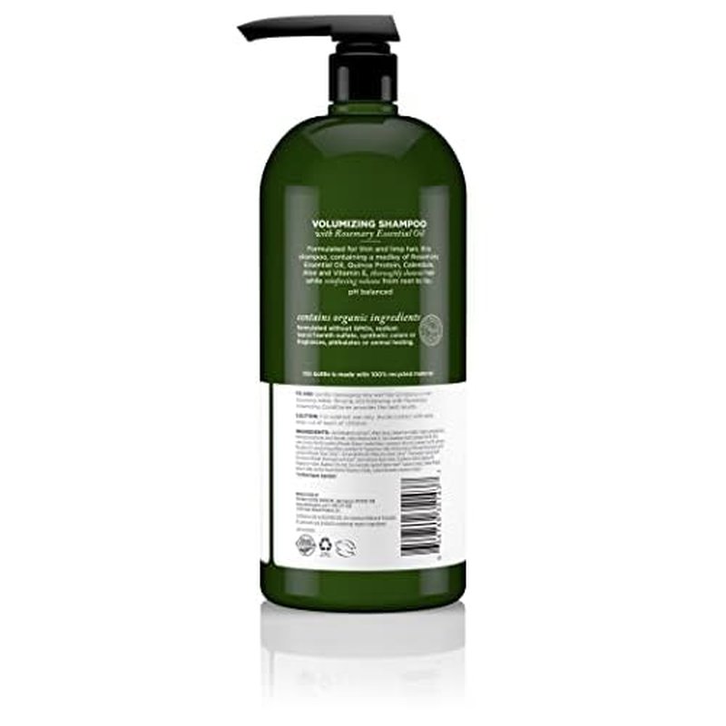 Avalon Organics Shampoo, Rosemary Shampoo, 32 Fl Oz