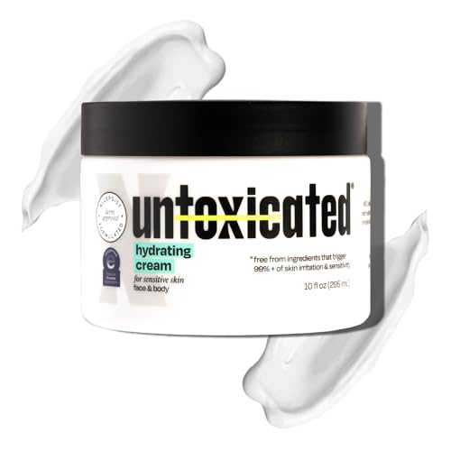 Moisturizing Cream for Sensitive Skin & Eczema Relief - Ceramides & Hyaluronic Acid