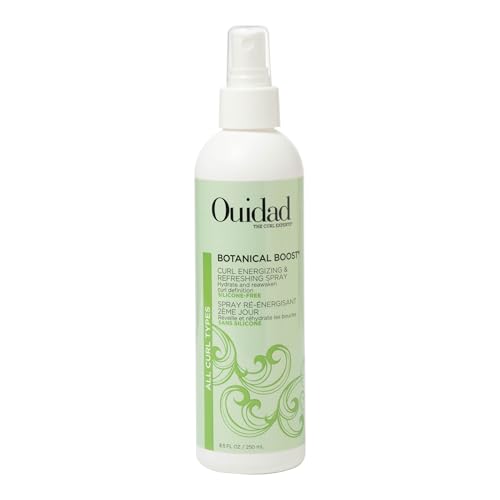 8.5 Oz Curl Refresh Spray for Curly Hair - Lightweight No-Residue Hydrating Mist with Botanical Extracts