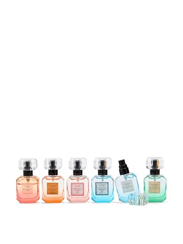 6-Piece Summer Fragrance Gift Set with Floral Fruity & Tropical Scents