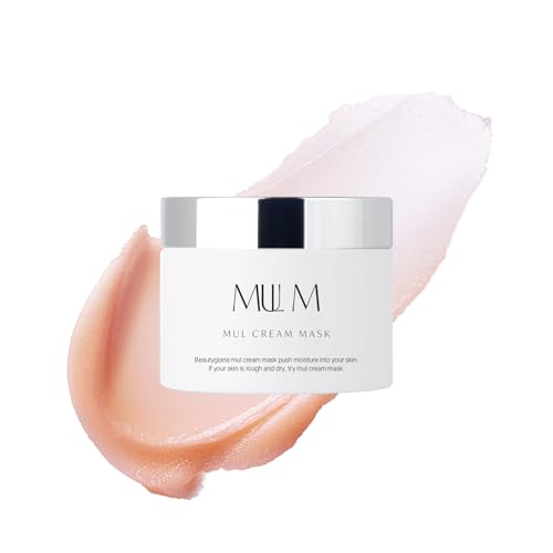 MUL CREAM MASK, Deep Moisturizing Cream, for Glass Skin, Niacinamide&Collagen, 3.38 fl.oz.