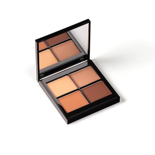 Bombay Rose Quad Eyeshadow Palette - Warm Tones, 4 Matte Shades by Phase Zero