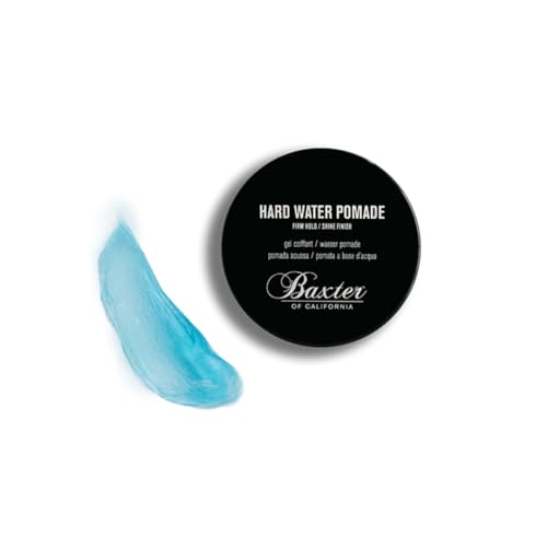 Hard Water Pomade for Men - Firm Hold Shine Finish - Baxter of California