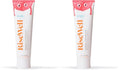 RiseWell Kids Mineral Toothpaste 3.4 Oz Pack of 2 - Hydroxyapatite Fluoride-Free Safe to Swallow Cake Batter Flavor