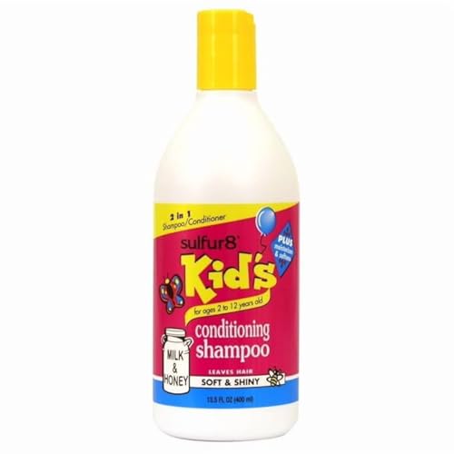 Sulfur 8 Milk & Honey Conditioning Shampoo 13.5 oz ? Moisturizing Hair Cleanser with Conditioning Benefits, Smooths & Hydrates Hair, Refreshing Milk & Honey Fragrance, For All Hair Types