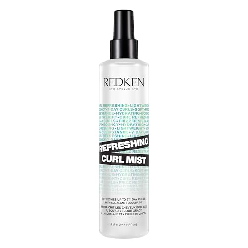Curl Refreshing Spray for Curly & Coily Hair - Hydrating & Frizz Control