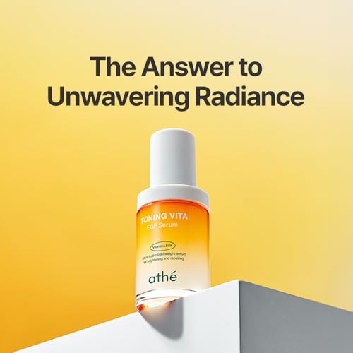 athé EGF Serum 1 Fl Oz - Peptide & Vitamin C Brightening Skincare