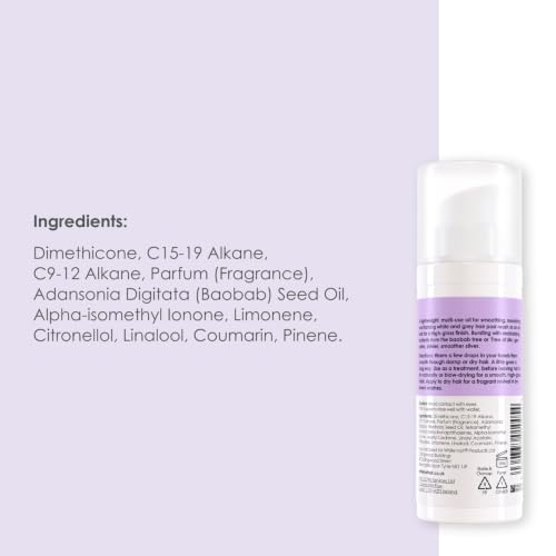 White Hot Styling Life Shine Hair Oil 50ml - Nourishing Hair Treatment