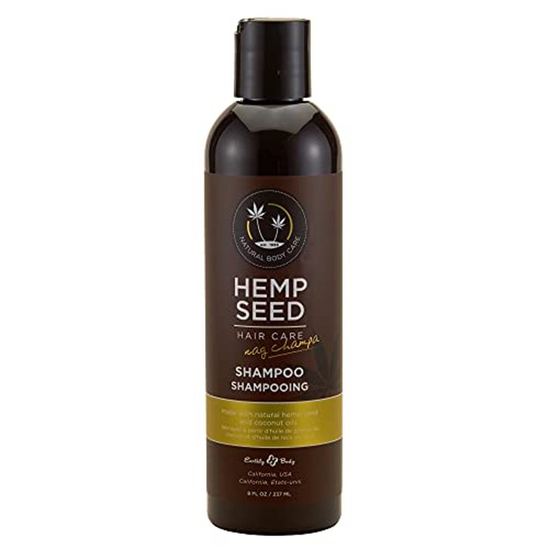 Hemp Seed Hair Care Shampoo - 8 oz - Moisturizes Hair, Cleans & Soothes Scalp - Sulfate-Free Formula with Hemp Seed Oil & Coconut Oil - Vegan, Cruelty Free