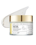 Peptide Gold Hydrating Face Cream - Anti-Aging Moisturizer with Collagen Support