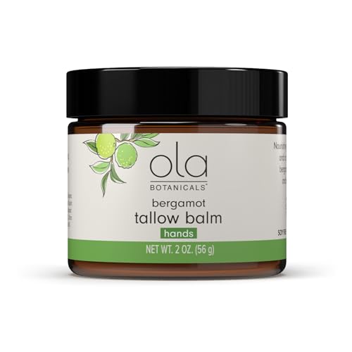 Hand Moisturizer Balm with Beeswax & MCT Oil - Natural Hand Care, 2 oz