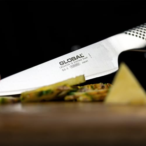 Global 5-Inch Chef's Utility Knife - Razor-Sharp Stainless Steel Kitchen Tool